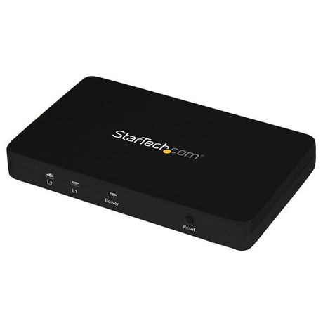 STARTECH HDMI Splitter 1 In 2 Out - 4k 30Hz - 2 Port - Aluminum - HDMI Multi Port - HDMI Audio Splitter (ST122HD4K) (ST122HD4K)