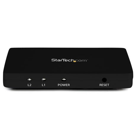 STARTECH HDMI Splitter 1 In 2 Out - 4k 30Hz - 2 Port - Aluminum - HDMI Multi Port - HDMI Audio Splitter (ST122HD4K) (ST122HD4K)