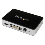 STARTECH HDMI Video Capture Device - 1080p - 60fps Game Capture Card - USB Video Recorder with HDMI DVI VGA (USB3HDCAP) (USB3HDCAP)