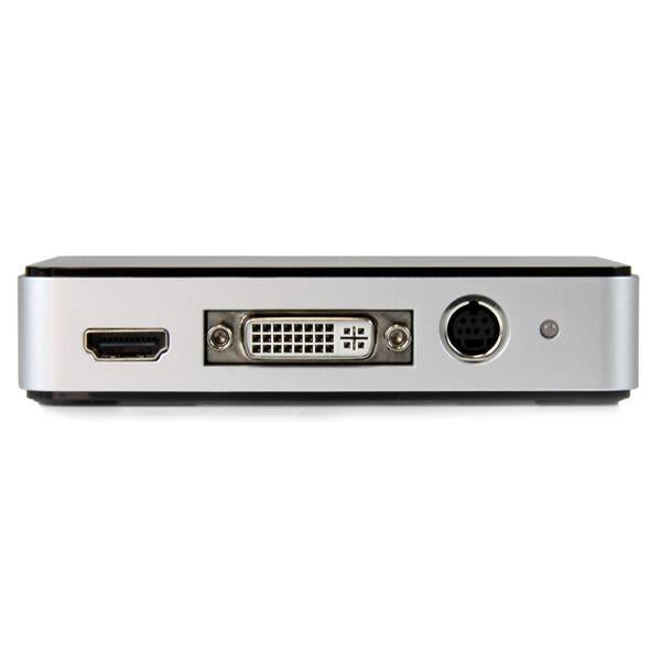 STARTECH HDMI Video Capture Device - 1080p - 60fps Game Capture Card - USB Video Recorder with HDMI DVI VGA (USB3HDCAP) (USB3HDCAP)