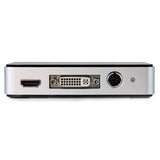 STARTECH HDMI Video Capture Device - 1080p - 60fps Game Capture Card - USB Video Recorder with HDMI DVI VGA (USB3HDCAP) (USB3HDCAP)