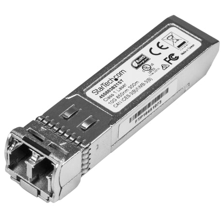 STARTECH HPE 455883-B21 Compatible SFP+ Module - 10GBASE-SR - 10GbE Multi Mode (MMF) Fiber Optic Transceiver - 10GE Gigabit Ethernet SFP+ - LC 300m - 850nm - DDM HPE 6120XG | 6120G (455883B21ST) (455883B21ST)