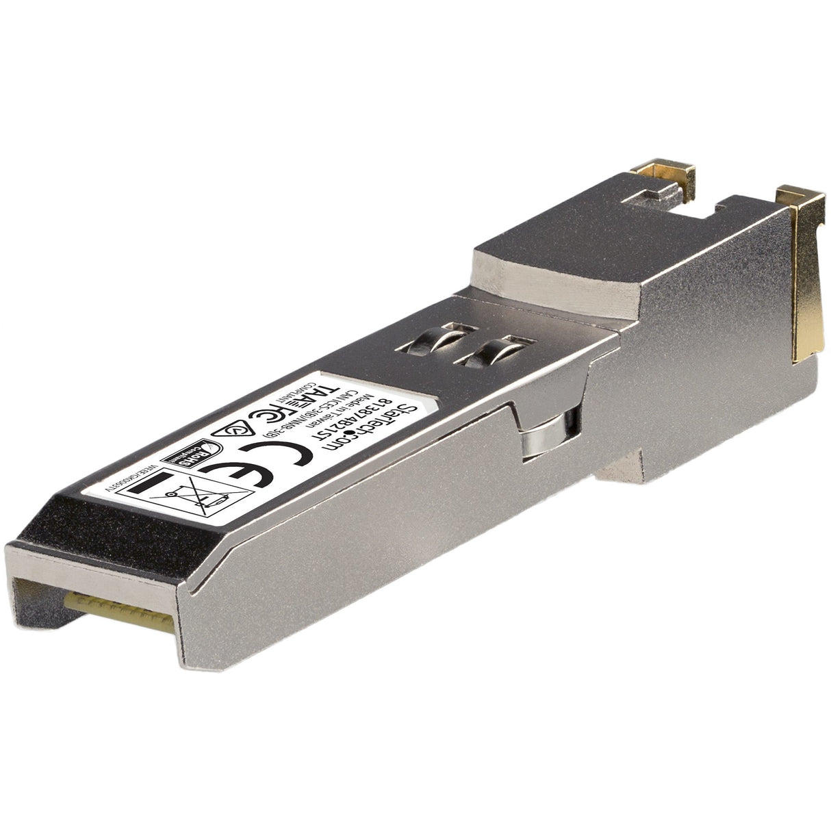 STARTECH HPE 813874-B21 Compatible SFP+ Module - 10GBASE-T - SFP to RJ45 Cat6|Cat5e - 10GE Gigabit Ethernet SFP+ - RJ-45 30m - HPE BladeSystem | c-Class (813874B21ST) (813874B21ST)