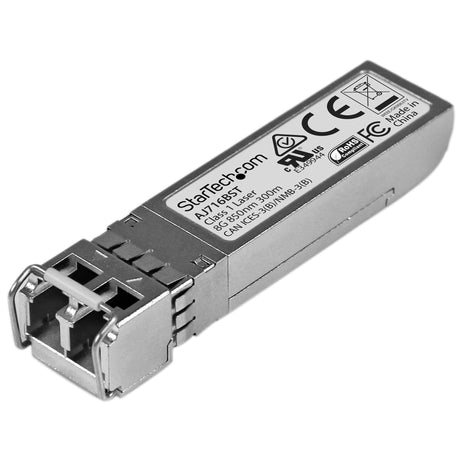 STARTECH HPE AJ716B Compatible SFP+ Module - 8G Fiber Channel SW - 8GbE Multi Mode (MMF) Fiber Optic Transceiver - LC 300m - 850nm - DDM HPE SN4000 | SN6500 | SN8600B (AJ716BST) (AJ716BST)