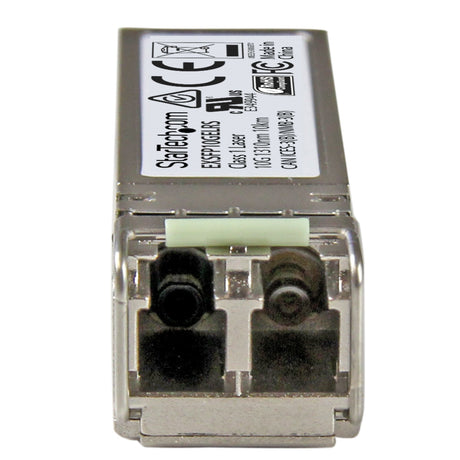 STARTECH Juniper EX-SFP-10GE-LR Compatible SFP+ Module - 10GBASE-LR - 10GbE Single Mode Fiber SMF Optic Transceiver - 10GE Gigabit Ethernet SFP+ - LC 10km - 1310nm - DDM (EXSFP10GELRS) (EXSFP10GELRS)