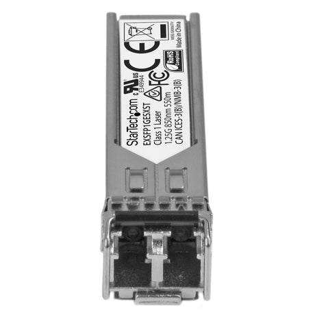 STARTECH Juniper EX-SFP-1GE-SX Compatible SFP Module - 1000BASE-SX - 1GbE Multimode Fiber MMF Optic Transceiver - 1GE Gigabit Ethernet SFP - LC 550m - 850nm - DDM (EXSFP1GESXST) (EXSFP1GESXST)
