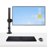 STARTECH Laptop Desk Mount - Monitor and Laptop Mount - Displays up to 34in (8kg|17.6lb) & Laptops (4.5kg|9.9lb) - Articulating VESA Laptop Tray Arm - Clamp | Grommet Mount (A-LAPTOP-DESK-MOUNT) (A-LAPTOP-DESK-MOUNT)