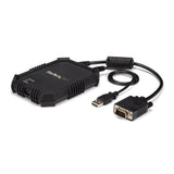 STARTECH Laptop to Server KVM Console - Rugged USB Crash Cart Adapter with File Transfer and Video Capture (NOTECONS02X) (NOTECONS02X)
