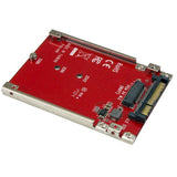 STARTECH M.2 to U.2 Adapter - For M.2 PCIe NVMe SSDs - PCIe M.2 Drive to U.2 (SFF-8639) Host Adapter - M2 SSD Converter (U2M2E125) (U2M2E125)