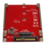 STARTECH M.2 to U.2 Adapter - For M.2 PCIe NVMe SSDs - PCIe M.2 Drive to U.2 (SFF-8639) Host Adapter - M2 SSD Converter (U2M2E125) (U2M2E125)