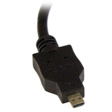 STARTECH Micro HDMI to DVI Adapter - Micro HDMI to DVI Converter - Micro HDMI Type-D Device to DVI-D Single Link Monitor|Display|Projector - Durable - Male|Female - 8in (20cm) Cable (HDDDVIMF8IN) (HDDDVIMF8IN)