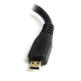STARTECH Micro HDMI to HDMI Adapter - 4K 30Hz Video - Durable High Speed Micro HDMI Type-D to HDMI 1.4 Converter|Cable Adapter Dongle - Ultra HD HDMI Monitors | TVs & Displays - M|F (HDADFM5IN) (HDADFM5IN)