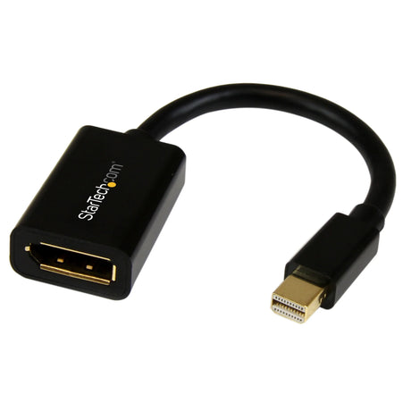 STARTECH Mini DisplayPort to DisplayPort Adapter - 4K x 2K UHD Video - Mini DP to DP Converter - Mini DisplayPort to DisplayPort 1.2 Adapter - mDP PC|Computer to DP Monitor|Display (MDP2DPMF6IN) (MDP2DPMF6IN)