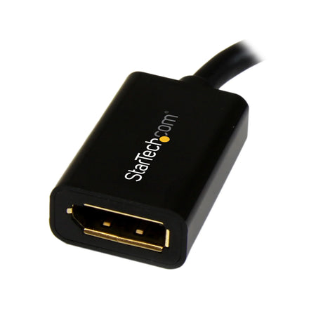 STARTECH Mini DisplayPort to DisplayPort Adapter - 4K x 2K UHD Video - Mini DP to DP Converter - Mini DisplayPort to DisplayPort 1.2 Adapter - mDP PC|Computer to DP Monitor|Display (MDP2DPMF6IN) (MDP2DPMF6IN)