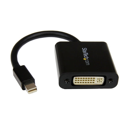 STARTECH Mini DisplayPort to DVI Adapter - Mini DP to DVI-D Converter - 1080p Video - mDP or Thunderbolt 1|2 Mac|PC to DVI Monitor - Compact mDP 1.2 to DVI Single-Link Adapter Dongle (MDP2DVI3) (MDP2DVI3)
