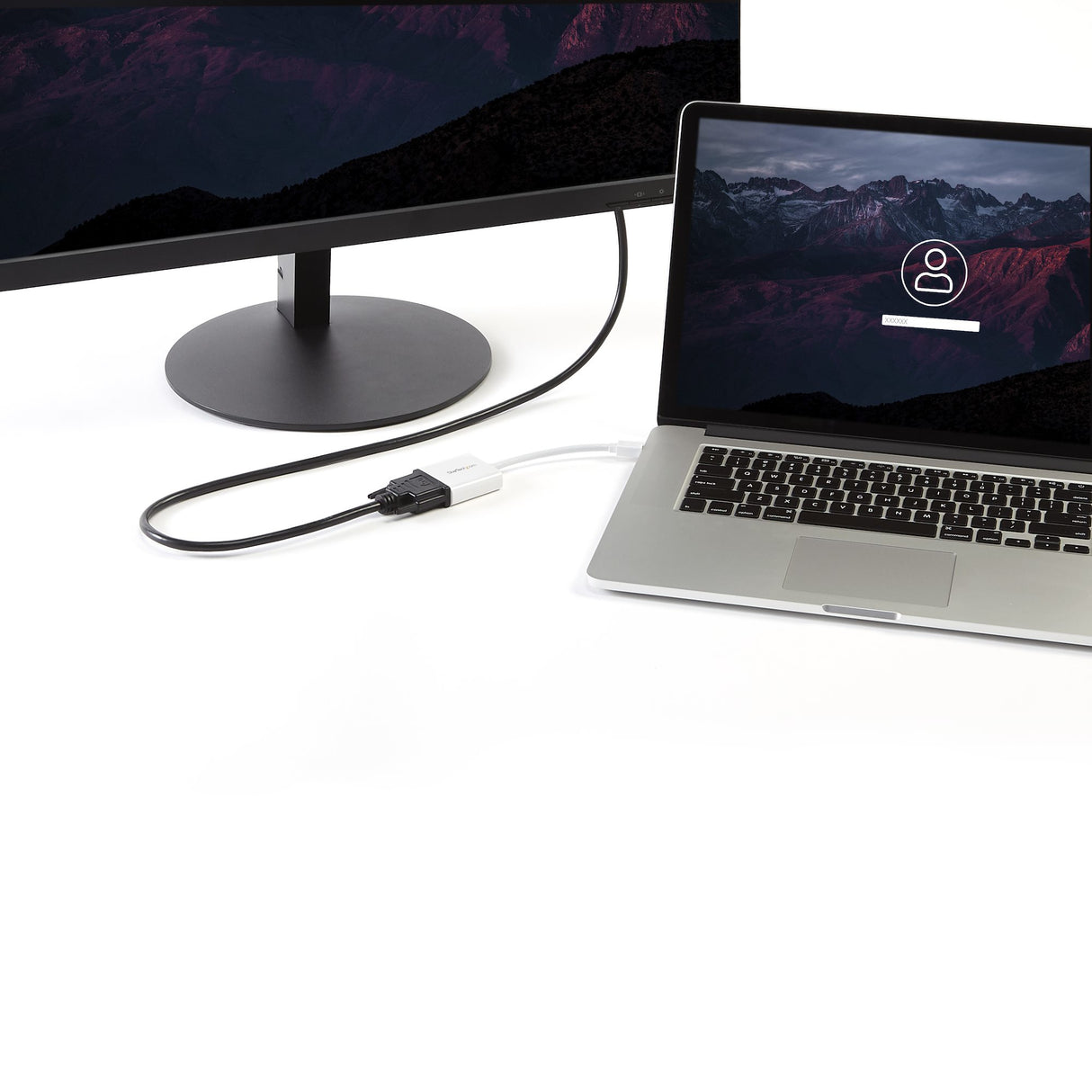STARTECH Mini DisplayPort to DVI Adapter - Mini DP to DVI-D Converter - 1080p Video - mDP or Thunderbolt 1|2 Mac|PC to DVI Monitor - mDP 1.2 to DVI Single-Link Adapter Dongle - White (MDP2DVIW) (MDP2DVIW)