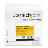 STARTECH Mini DisplayPort to DVI Adapter - Mini DP to DVI-D Converter - 1080p Video - mDP or Thunderbolt 1|2 Mac|PC to DVI Monitor - mDP 1.2 to DVI Single-Link Adapter Dongle - White (MDP2DVIW) (MDP2DVIW)