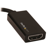STARTECH Mini DisplayPort to HDMI Adapter - Active mDP 1.4 to HDMI 2.0 Video Converter - 4K 60Hz - Mini DP or Thunderbolt 1|2 Mac|PC to HDMI Monitor|TV|Display - mDP to HDMI Dongle (MDP2HD4K60S) (MDP2HD4K60S)