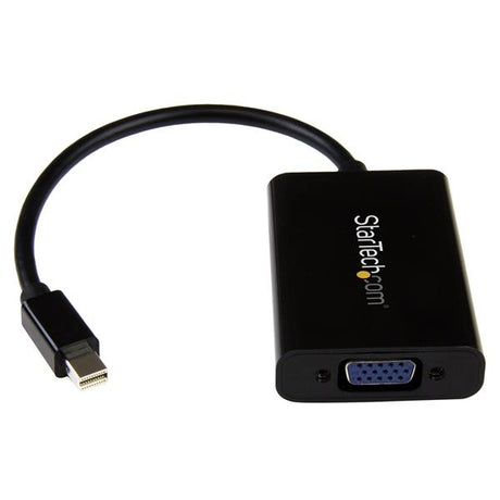 STARTECH Mini DisplayPort to VGA Adapter with Audio - Mini DP to VGA Converter - 1920x1200 (MDP2VGAA)