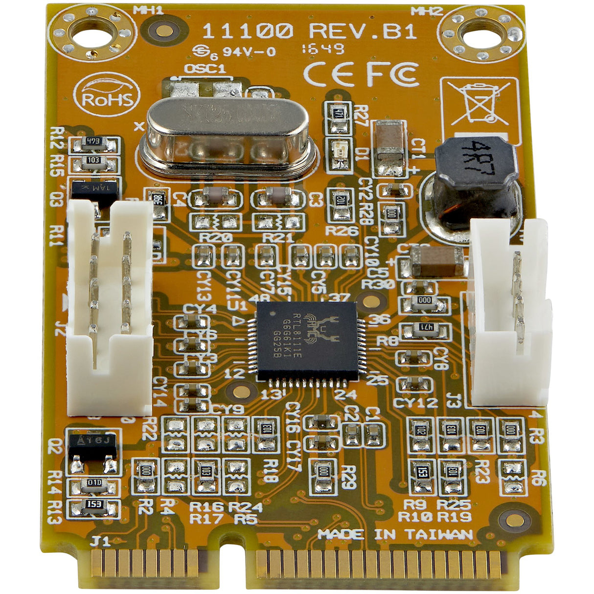 STARTECH Mini PCI Express Gigabit Ethernet Network Adapter NIC Card (ST1000SMPEX)