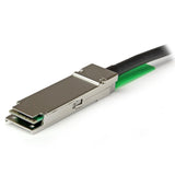 STARTECH MSA Uncoded Compatible 2m 40G QSFP+ to QSFP+ Direct Attach Breakout Cable Twinax - 40 GbE QSFP+ Copper DAC 40 Gbps Low Power Passive Transceiver Module DAC (QSFPMM2M) (QSFPMM2M)