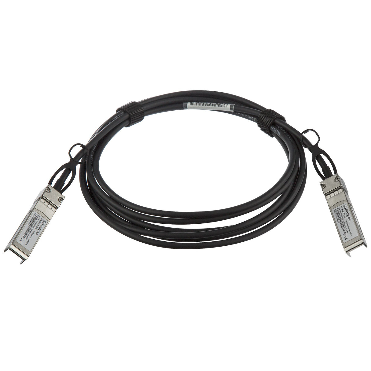 STARTECH MSA Uncoded Compatible 3m 10G SFP+ to SFP+ Direct Attach Breakout Cable Twinax - 10 GbE SFP+ Copper DAC 10 Gbps Low Power Passive Transceiver Module DAC (SFP10GPC3M) (SFP10GPC3M)