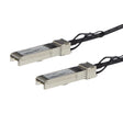 STARTECH MSA Uncoded Compatible 5m 10G SFP+ to SFP+ Direct Attach Breakout Cable Twinax - 10 GbE SFP+ Copper DAC 10 Gbps Low Power Passive Transceiver Module DAC (SFP10GPC5M) (SFP10GPC5M)