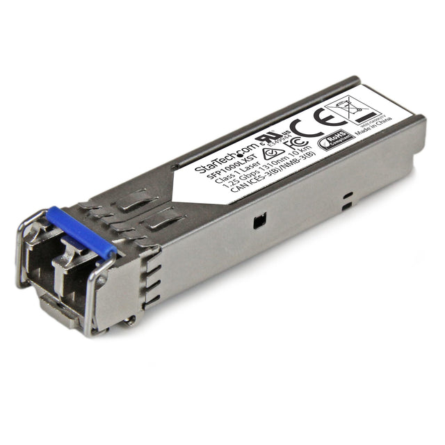 STARTECH MSA Uncoded Compatible SFP Module - 1000BASE-LX - 1GbE Single Mode Fiber (SMF) Optic Transceiver - 1GE Gigabit Ethernet SFP - LC 10km - 1310nm - DDM (SFP1000LXST) (SFP1000LXST)