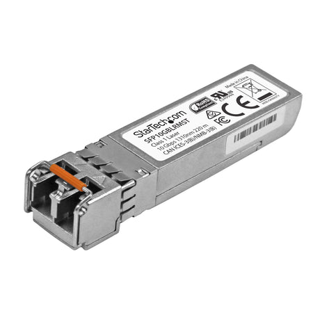 STARTECH MSA Uncoded Compatible SFP+ Module - 10GBASE-LRM - 10GbE Multi Mode Fiber (MMF) Optic Transceiver - 10GE Gigabit Ethernet SFP+ - LC 200m - 1310nm - DDM (SFP10GBLRMST) (SFP10GBLRMST)