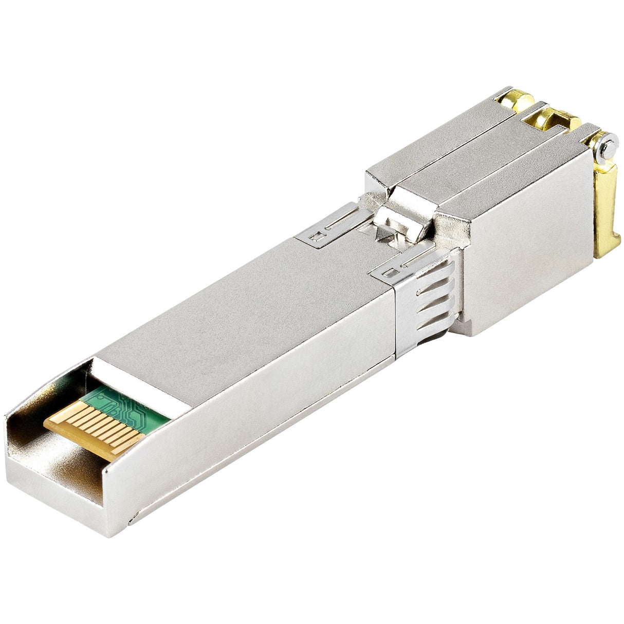 STARTECH MSA Uncoded Compatible SFP+ Module - 10GBASE-T - SFP to RJ45 Cat6|Cat5e - 10GE Gigabit Ethernet SFP+ - RJ-45 30m -(SFP10GBTST) (SFP10GBTST)