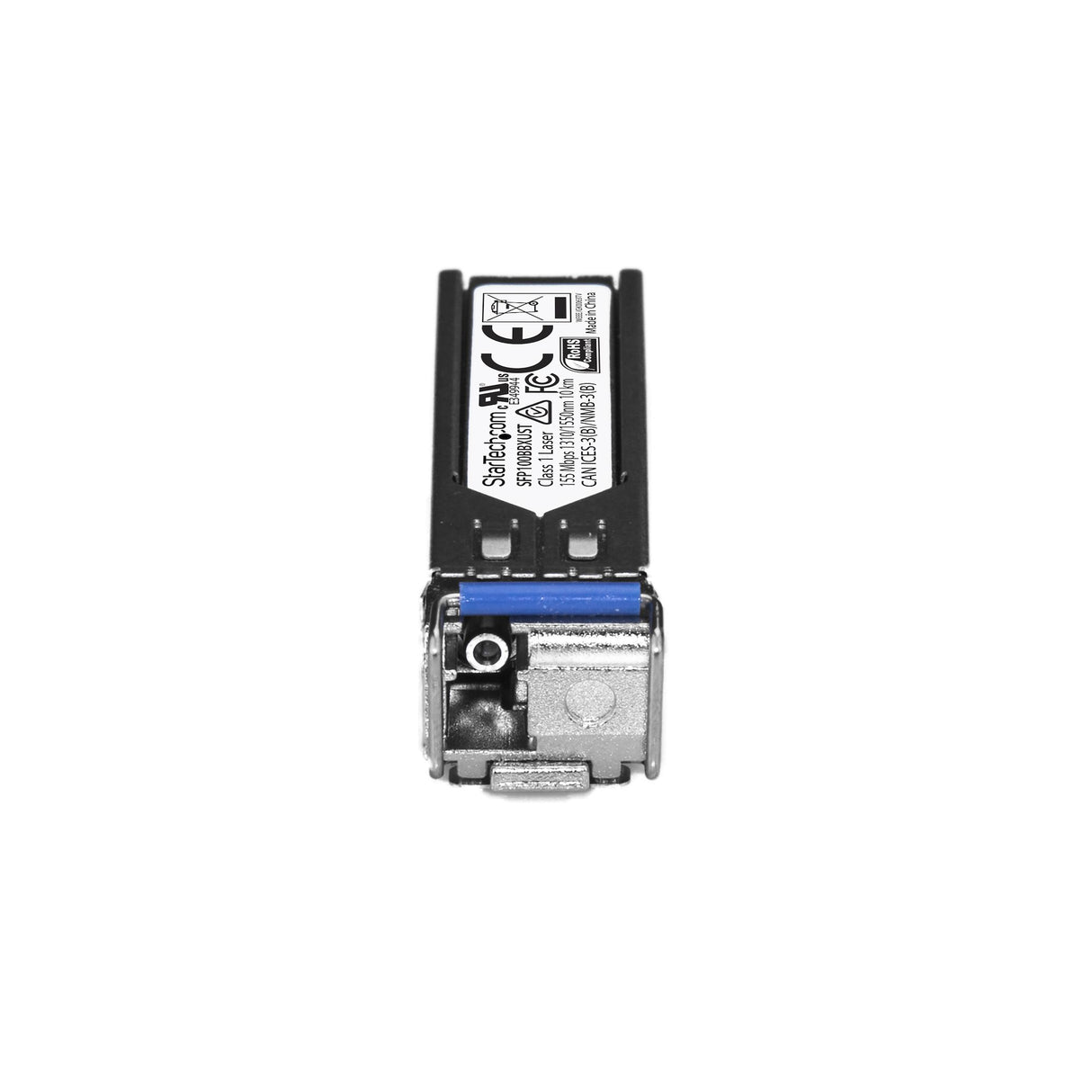 STARTECH MSA Uncoded SFP Module - 100BASE-BX - 100Mb Ethernet BiDi Fiber Single Strand SFP Transceiver - LC 10km - MSA Compliant (SFP100BBXUST) (SFP100BBXUST)