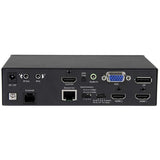 STARTECH Multi-Input HDBaseT Extender with Built-in Switch - DisplayPort VGA and HDMI Over CAT5e or CAT6 - Up to 4K - up to 230 ft (STDHVHDBT) (STDHVHDBT)