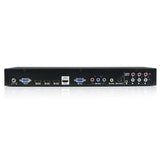 STARTECH Multiple Video Input with Audio to HDMI Scaler Switcher - HDMI | VGA | Component - HDMI Converter Switch (VS721MULTI)