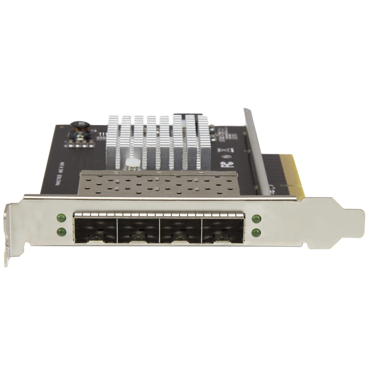 STARTECH Quad Port 10G SFP+ Network Card - Intel XL710 Open SFP+ Converged Adapter - PCIe 10 Gigabit Ethernet Server NIC - 10GbE Fiber Optic LAN Card - Dell PowerEdge HPE ProLiant (PEX10GSFP4I) (PEX10GSFP4I)