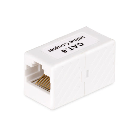 STARTECH RJ45 Coupler 5-Pack | Inline Cat6 Coupler | Female to Female (F|F) T568 Connector | Unshielded Cat6 Cable Extension (IN-CAT6-COUPLER-U5)