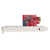 STARTECH SATA PCIe Card - 2 Port PCIe SATA Expansion Card - 6Gbps - Full|Low Profile - PCI Express to SATA Adapter|Controller - ASM1061 Non-Raid - PCIe to SATA Converter (2P6G-PCIE-SATA-CARD) (2P6G-PCIE-SATA-CARD)