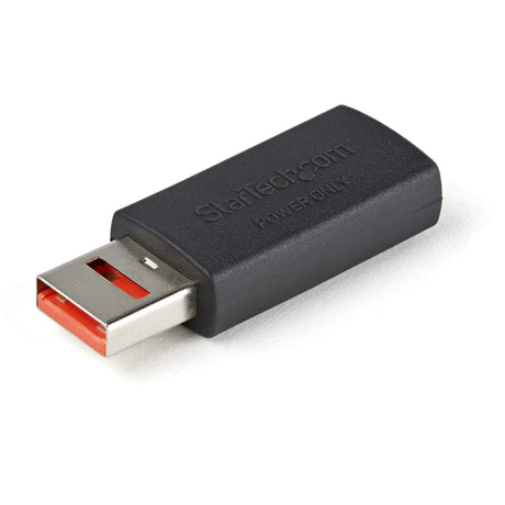 STARTECH Secure Charging USB Data Blocker Adapter | Male to Female USB-A Charge-Only Adapter | No-Data Charge|Power-Only Adapter for Phone|Tablet | Data Blocking USB Protector Adapter (USBSCHAAMF) (USBSCHAAMF)