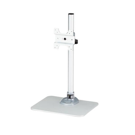 STARTECH Single Monitor Stand - Silver - VESA Mount - Monitor Arm Desk Stand - Computer Monitor Stand (ARMPIVSTND) (ARMPIVSTND)