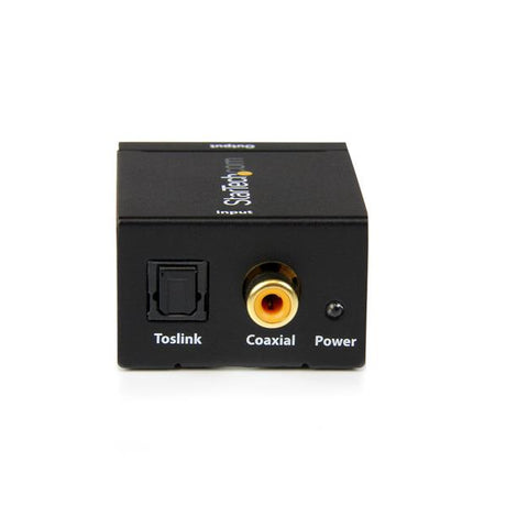 STARTECH SPDIF Digital Coaxial or Toslink Optical to Stereo RCA Audio Converter - Digital Audio Adapter (SPDIF2AA)