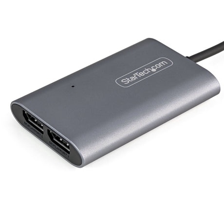 STARTECH Thunderbolt 3 to Dual DisplayPort Adapter DP 1.4 - Dual 4K 60Hz or Single 8K|5K Thunderbolt 3 to DP Adapter - TB3 to 2x DisplayPort Monitor Video Display Adapter - Mac|Windows (TB32DP14) (TB32DP14)