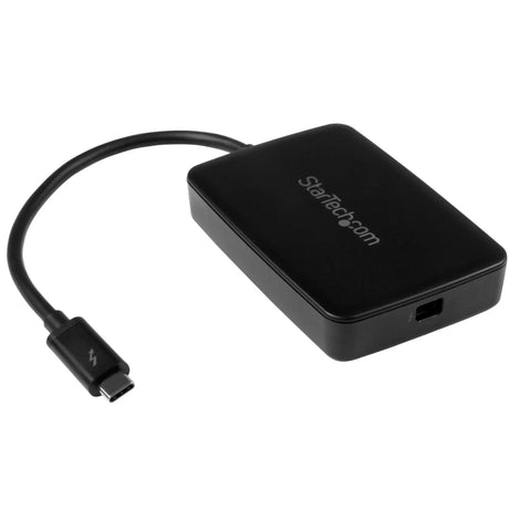 STARTECH Thunderbolt 3 to Thunderbolt 2 Adapter (Non-Reversible) - TB3 Laptop to TB2 (20Gbps) or TB1 (10Gbps) Devices | Displays - Black | Windows|Mac (TBT3TBTADAP) (TBT3TBTADAP)