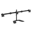 STARTECH Triple Monitor Stand - Articulating - For Monitors 13” to 27” Adjustable VESA Computer Monitor Stand for 3 Monitor Setup - Steel - Black (ARMBARTRIO2) (ARMBARTRIO2)