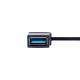 STARTECH USB 3.0 or USB-C to Dual HDMI Adapter for Windows & macOS | 2x HDMI Displays (1x 4K30Hz | 1x 1080p) | Integrated USB-A to C Dongle | 4in|11cm Cable (107B-USB-HDMI) (107B-USB-HDMI)