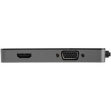 STARTECH USB 3.0 to HDMI and VGA Adapter - 4K|1080p USB Type-A Dual Monitor Multiport Adapter Converter - External Video Graphics Card for Multiple Screens - Multi Display USB Adapter (USB32HDVGA) (USB32HDVGA)