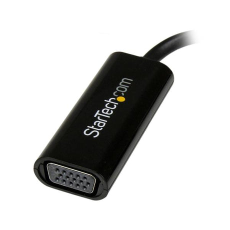 STARTECH USB 3.0 to VGA Adapter - Slim Design - 1920x1200 - External Video & Graphics Card - Dual Monitor Display Adapter - Supports Windows (USB32VGAES) (USB32VGAES)