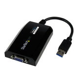 STARTECH USB 3.0 to VGA Display Adapter 1920x1200 1080p | DisplayLink Certified | Video Converter w| External Graphics Card - Mac & PC (USB32VGAPRO) (USB32VGAPRO)