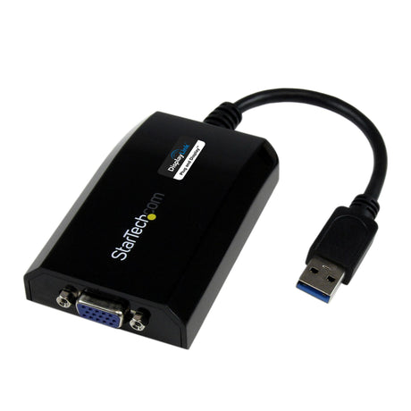 STARTECH USB 3.0 to VGA Display Adapter 1920x1200 1080p | DisplayLink Certified | Video Converter w| External Graphics Card - Mac & PC (USB32VGAPRO) (USB32VGAPRO)