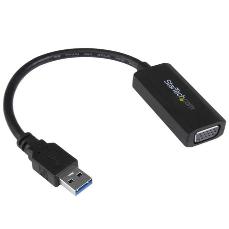 STARTECH USB 3.0 to VGA Display Adapter 1920x1200 | On-Board Driver Installation | Video Converter with External Graphics Card | Windows (USB32VGAV) (USB32VGAV)
