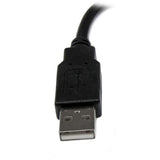 STARTECH USB A|USB A | M|F | 1.5m | 480 Mbit|s | Black (USBEXTAA6IN)
