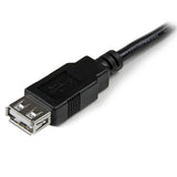 STARTECH USB A|USB A | M|F | 1.5m | 480 Mbit|s | Black (USBEXTAA6IN)